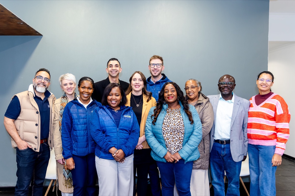The OnCall team and guests at the 2025 launch